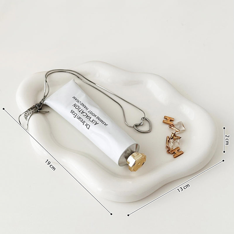STORFEX Ceramic Jewellery Dish Trinket Tray