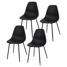 Load image into Gallery viewer, Fraser Country Set of 4 Gustav Dining Chair Black