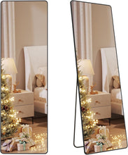 Load image into Gallery viewer, SONGMICS Rectangle Full Body Mirror with Stand