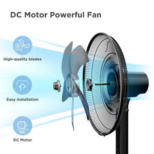 Load image into Gallery viewer, Midea - Stand Fan Black