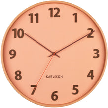 Load image into Gallery viewer, Karlsson: Summertime Clock - Soft Orange