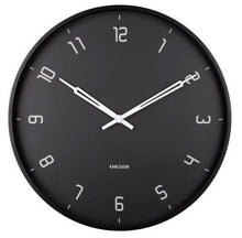 Load image into Gallery viewer, Karlsson: Stark Wall Clock - Black