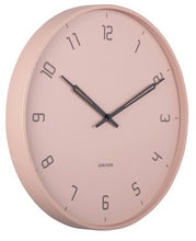 Load image into Gallery viewer, Karlsson: Stark Wall Clock - Faded Pink