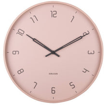 Load image into Gallery viewer, Karlsson: Stark Wall Clock - Faded Pink