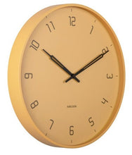 Load image into Gallery viewer, Karlsson: Stark Wall Clock - Honey Yellow