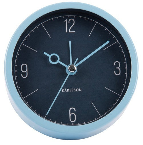 Karlsson: Monocle Alarm Clock - Night Blue