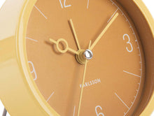 Load image into Gallery viewer, Karlsson: Monocle Alarm Clock - Ochre Yellow