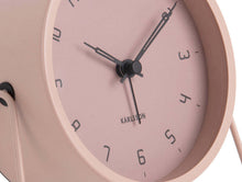 Load image into Gallery viewer, Karlsson: Stark Alarm Clock - Faded Pink