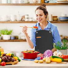 Load image into Gallery viewer, COMFEYA Chef Apron - Black