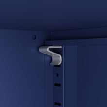 Load image into Gallery viewer, Fraser Country Milan Metal Side Cabinet - Navy Blue