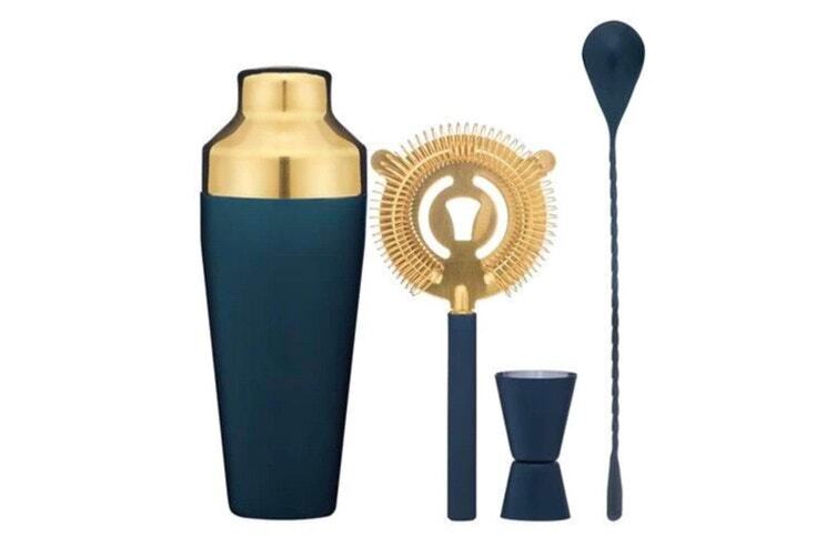 Tempa: Tiffany Bare Pink Cocktail Set - Teal