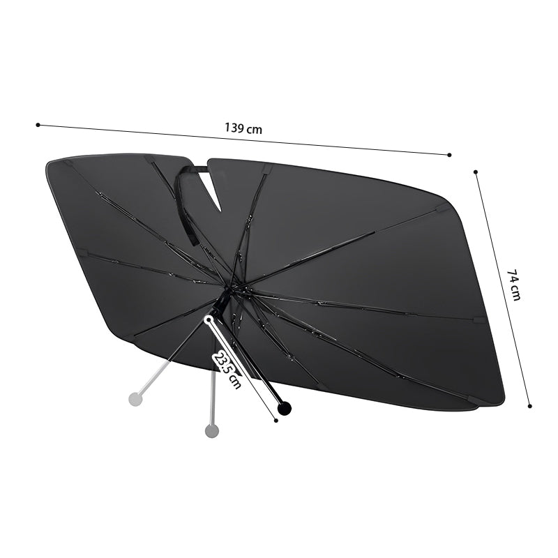 Automotive Windshield Sun Shade Umbrella