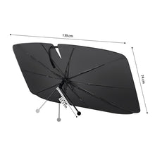 Load image into Gallery viewer, Automotive Windshield Sun Shade Umbrella