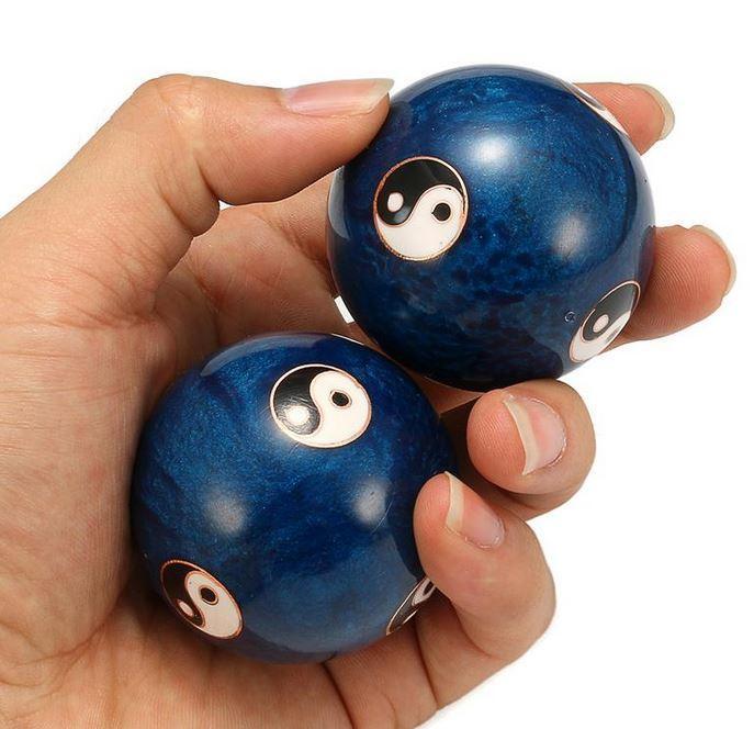 Health Balls Blue Yin Yang (Set of 2)