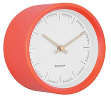 Load image into Gallery viewer, Karlsson: Wall Clock - Coral