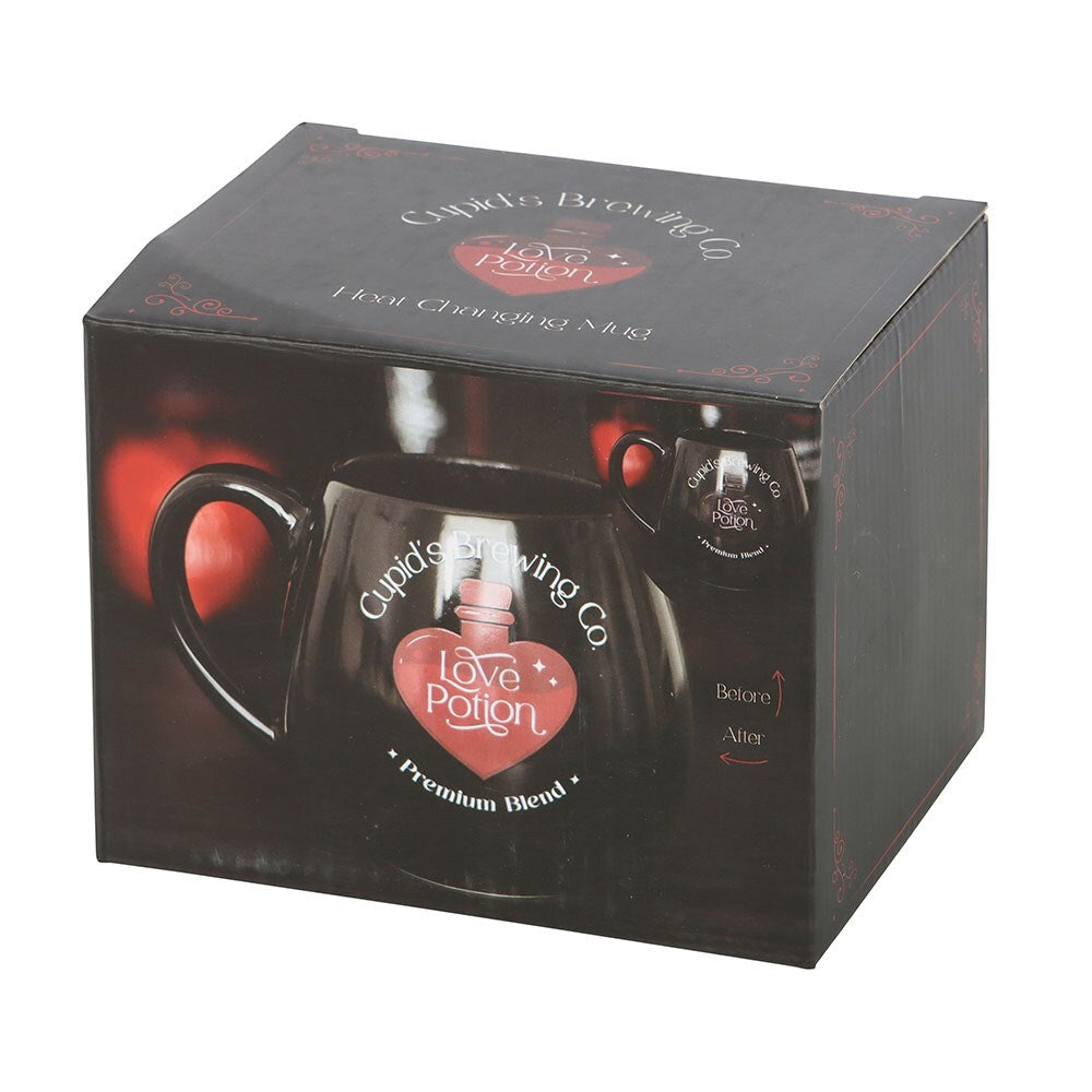 Love Potion Heat Changing Rounded Ceramic Novelty Mug