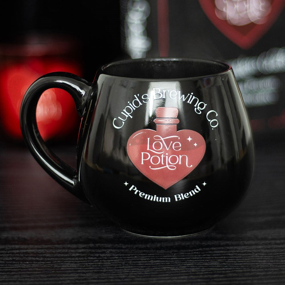 Love Potion Heat Changing Rounded Ceramic Novelty Mug