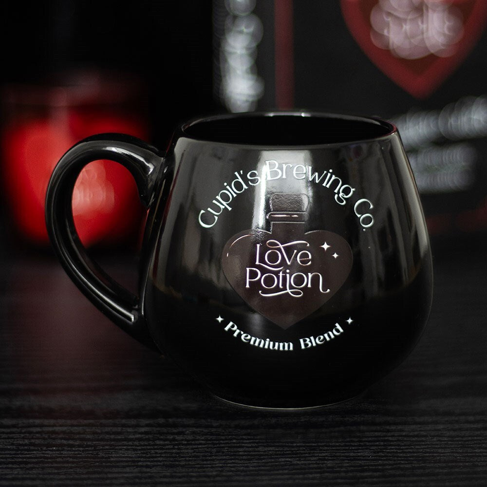 Love Potion Heat Changing Rounded Ceramic Novelty Mug