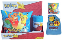 Load image into Gallery viewer, Pokemon: Polar Blanket + Cushion Set - Dream Team - Pokémon