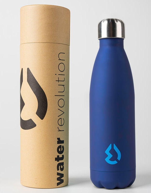 Water Revolution: Water Bottle - Blue (500ml)