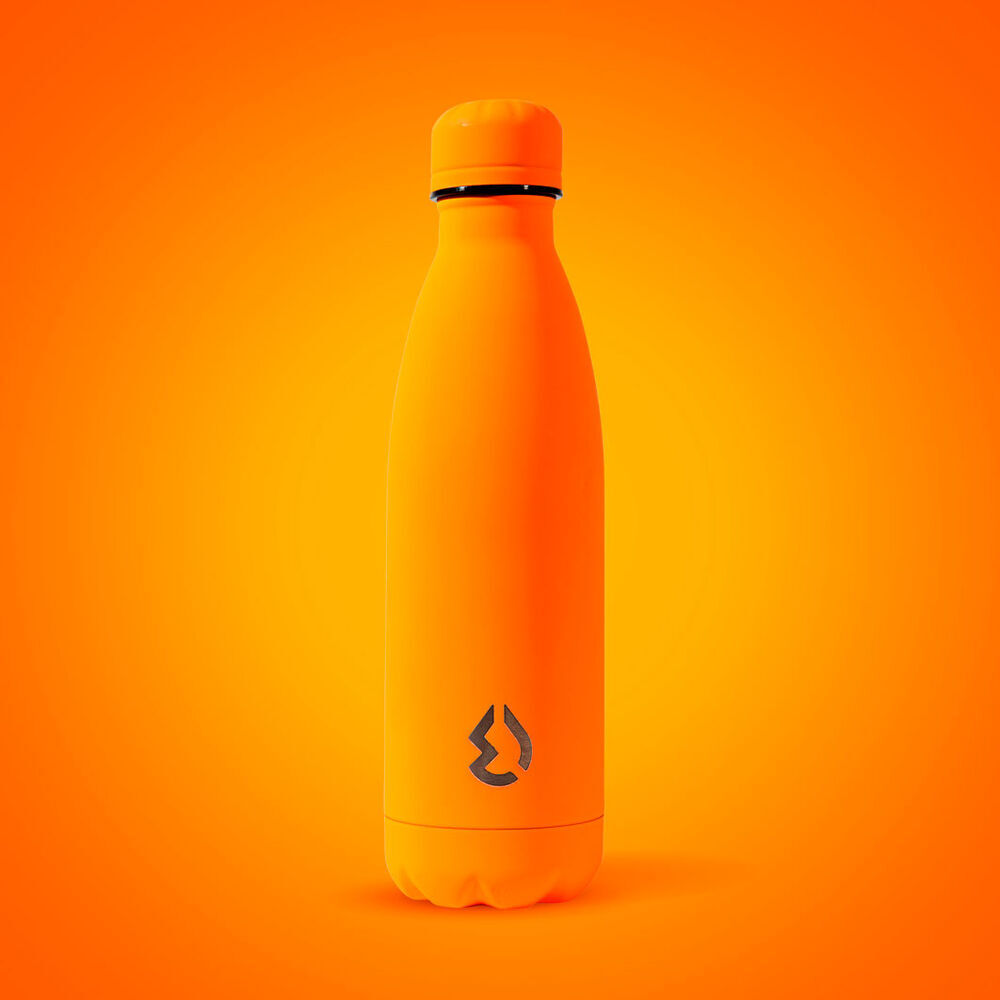 Water Revolution: Water Bottle - Fluro Orange (500ml)