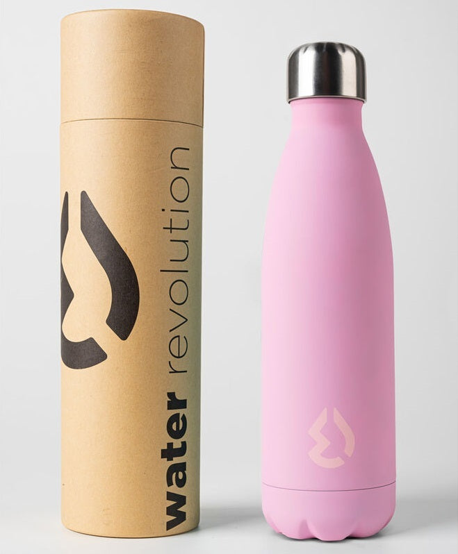 Water Revolution: Water Bottle - Pink (500ml)