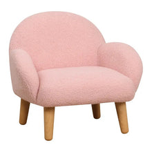 Load image into Gallery viewer, Fraser Country Kids Boucle Sofa Chair - Light Pink