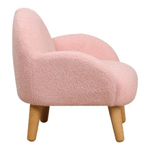 Load image into Gallery viewer, Fraser Country Kids Boucle Sofa Chair - Light Pink