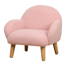 Load image into Gallery viewer, Fraser Country Kids Boucle Sofa Chair - Light Pink