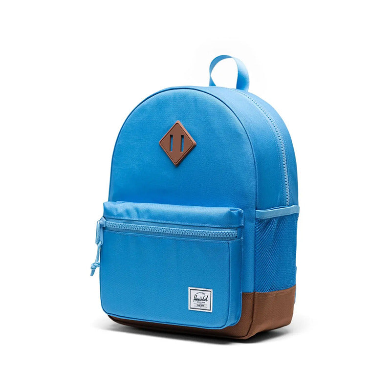 Herschel: Heritage Kids Backpack - Azure Blue/Saddle Brown (15L) - Herschel Supply Co.