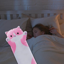 Load image into Gallery viewer, COMFEYA Long Cat Plush Pillow - Pink