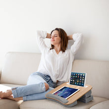 Load image into Gallery viewer, Ergonomic Lap Desk for Laptop with Extra Storage