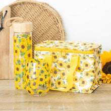 Load image into Gallery viewer, Sunflower Print Lunch Bag