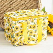 Load image into Gallery viewer, Sunflower Print Lunch Bag