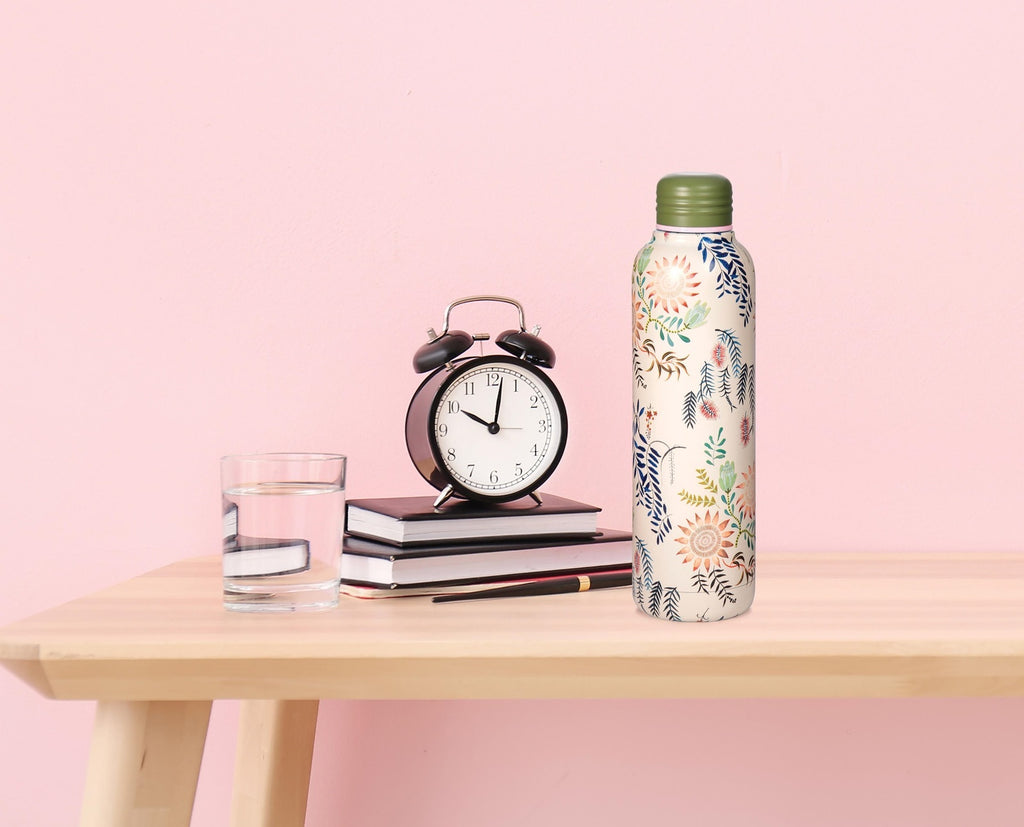 isGift: AC Water Bottle - Sally Browne Botanical - Green (500ml)