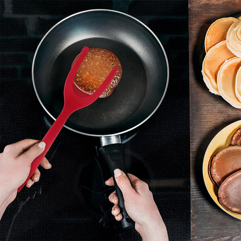 OZZYCOOK 2 in 1 Grip and Flip Spatula Set of 3 PCS