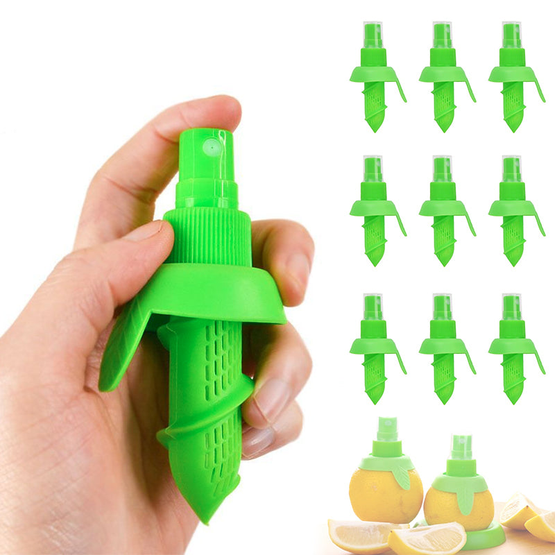 10 Pieces Manual Orange Juice Citrus Sprayers with Stand