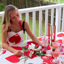 Load image into Gallery viewer, Annabel Trends: Linen Tea Towel - Love Heart