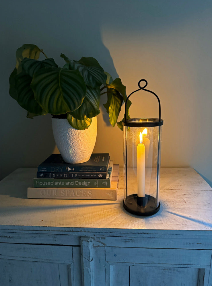 Hanging Windlight (10x33cm)