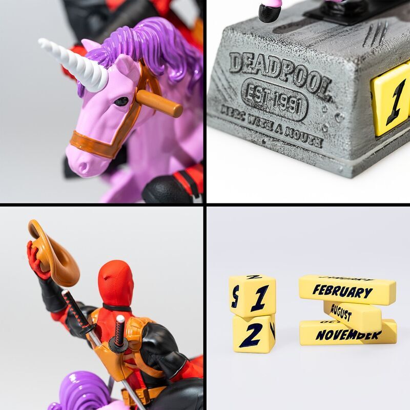 Marvel: Deadpool 3D Perpetual Calendar