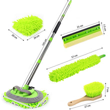 Load image into Gallery viewer, CLEANFOK 8 PCS Car Cleaning Kit