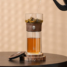 Load image into Gallery viewer, ZENS One Touch Glass Tea Maker with Stainless Steel Infuser