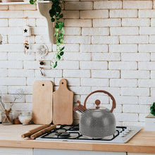Load image into Gallery viewer, OZZYCOOK 2.5L Capacity Stainless Steel Stovetop Teapot - Grey