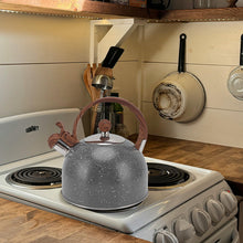 Load image into Gallery viewer, OZZYCOOK 2.5L Capacity Stainless Steel Stovetop Teapot - Grey