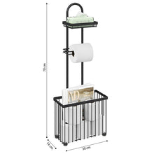 Load image into Gallery viewer, STORFEX 3-in-1 Freestanding Toilet Paper Holder