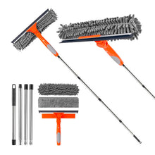 Load image into Gallery viewer, CLEANFOK 2-in-1 Outdoor Glass Washer with Extension Pole