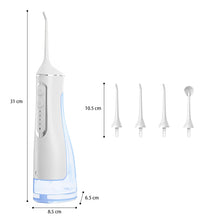 Load image into Gallery viewer, Cordless Dental Water Irrigator Flosser - Silver