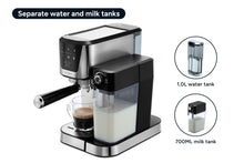 Load image into Gallery viewer, Kogan Espresso Coffee Machine with Milk Frother