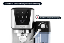 Load image into Gallery viewer, Kogan Espresso Coffee Machine with Milk Frother