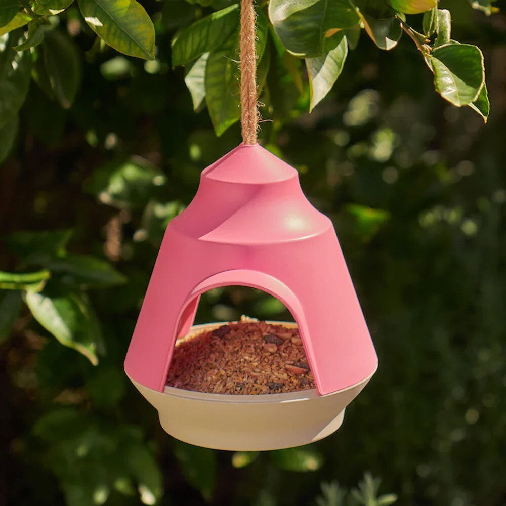Annabel Trends: Bird House Feeder - Pink
